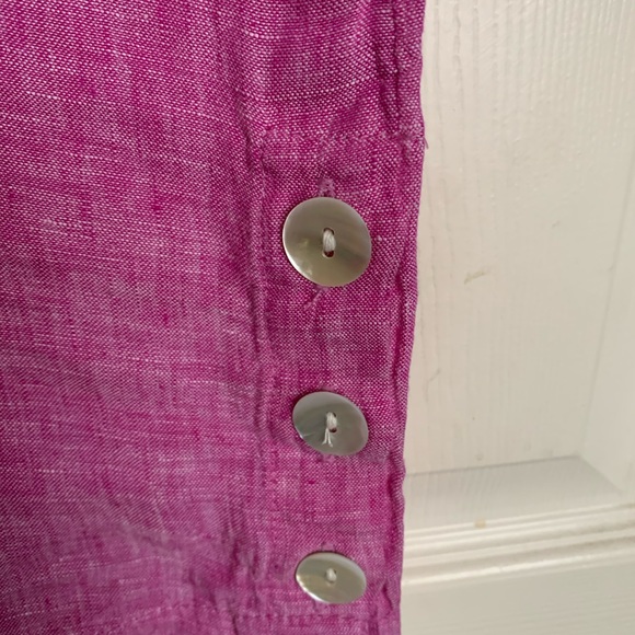 NWT Linen Tunic by Tahari - Picture 4 of 7